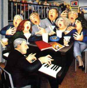 Big-olives little olives by Beryl Cook