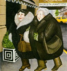 Bar & Barbara by Beryl Cook