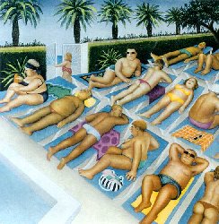 Tenerife Days by Beryl Cook