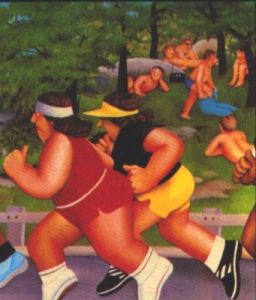 Women Running Central Park NY