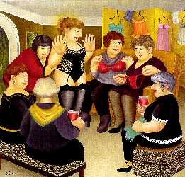 Party Girls by Beryl cook