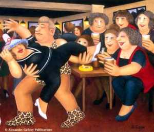 Tarzanagram by Beryl Cook