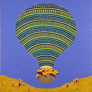 Singers in a Baloon by Irene George