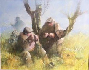 Two old boys Fishing