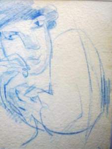 Sketch Head Study by Stephen Spicer