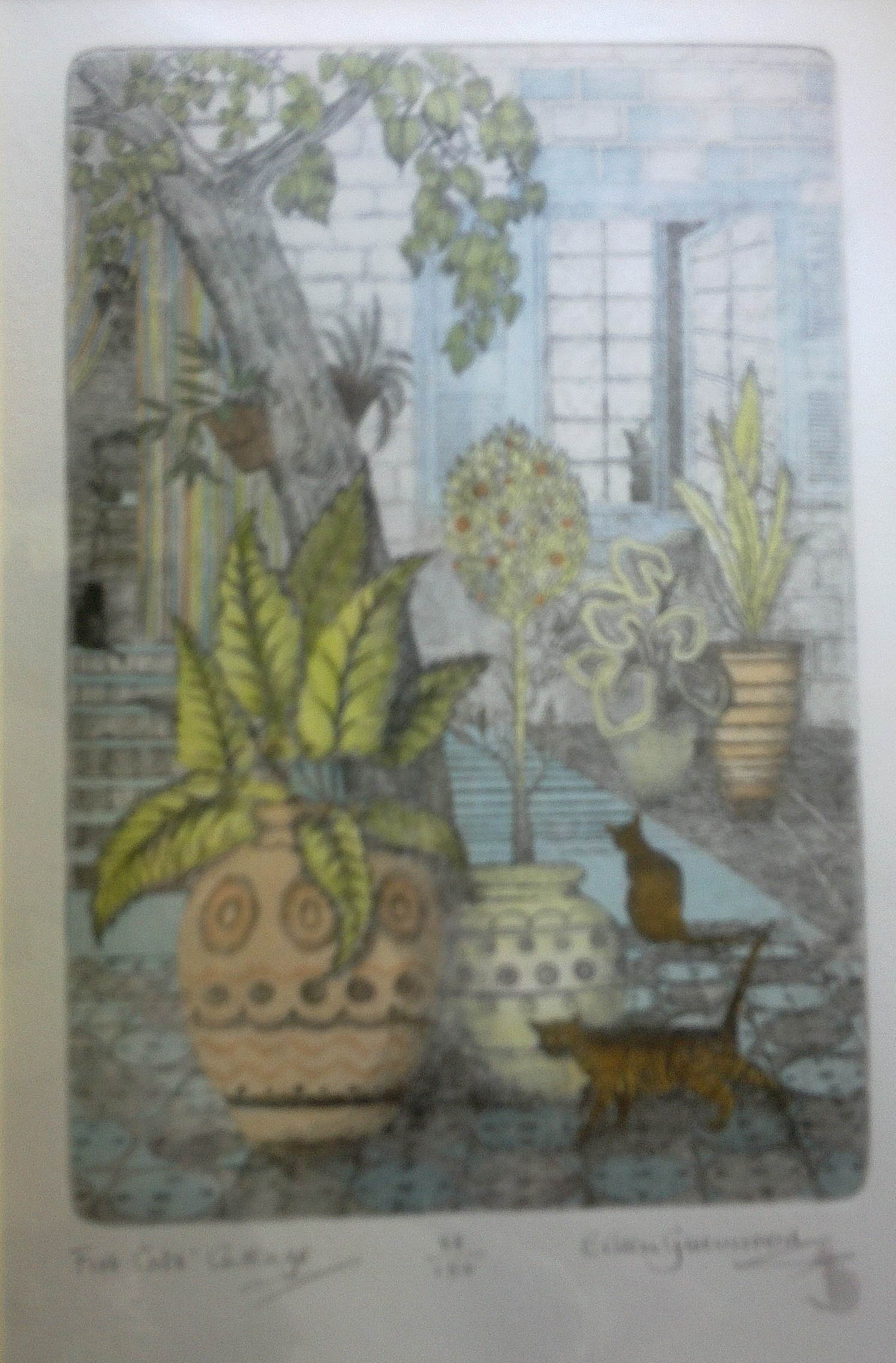 Five Cats Cottage by Eileen Greenwood